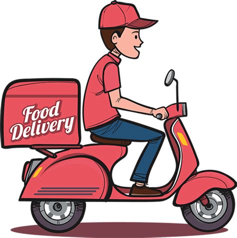 Delivery Scooter PNG Clipart | PNG All