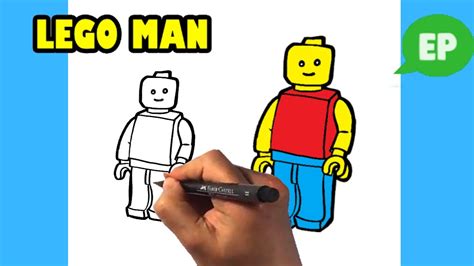 Lego Man Drawing