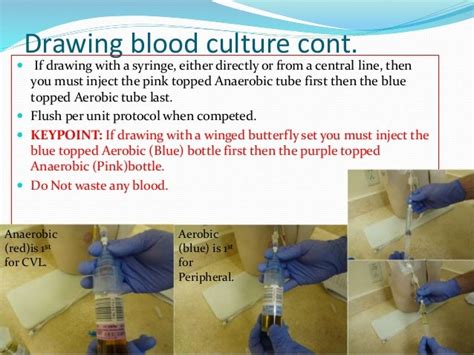 Blood Culture Procedure for CVL PP