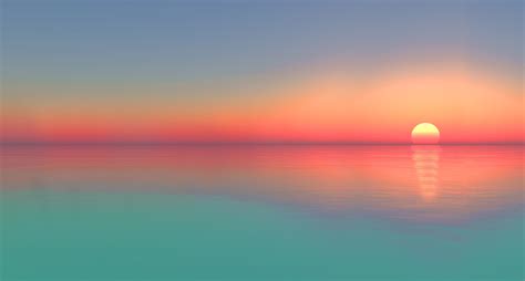 Gradient Calm Sunset Wallpaper, HD Nature 4K Wallpapers, Images and ...