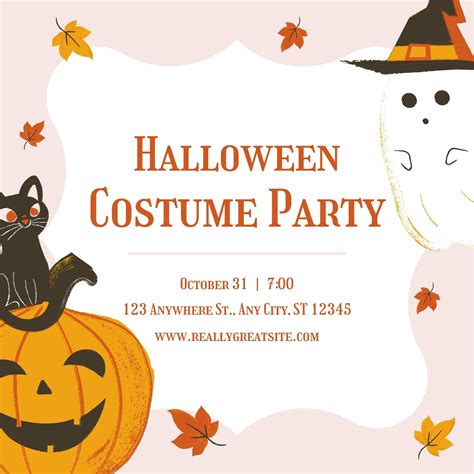 Halloween Party Invitation Templates (Free) Greetings