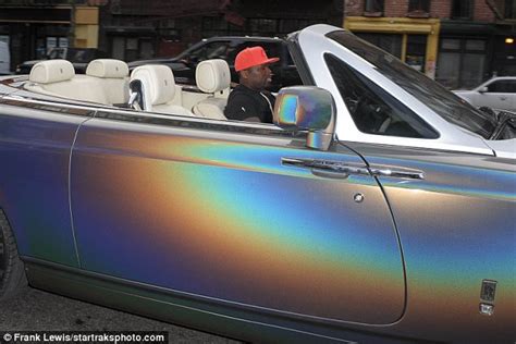 50 Cent cruises around NYC in custom Rolls-Royce | Daily Mail Online