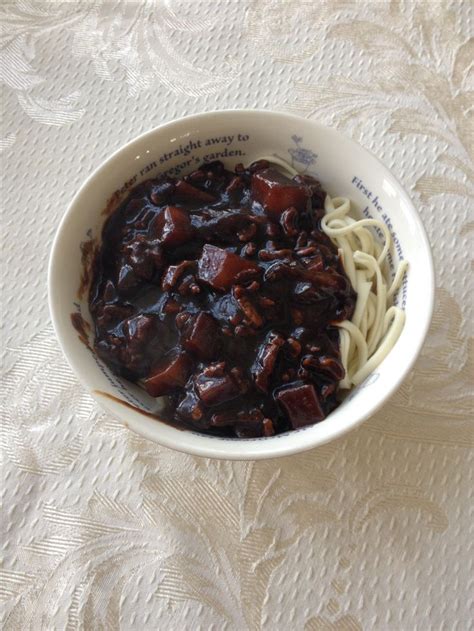 Jjajangmyeon | Recipe | Food recipes, Food, Sauce recipes