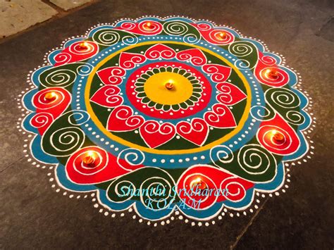 Pin by Shakila Raj on Rangoli | Simple rangoli designs images, Rangoli ...