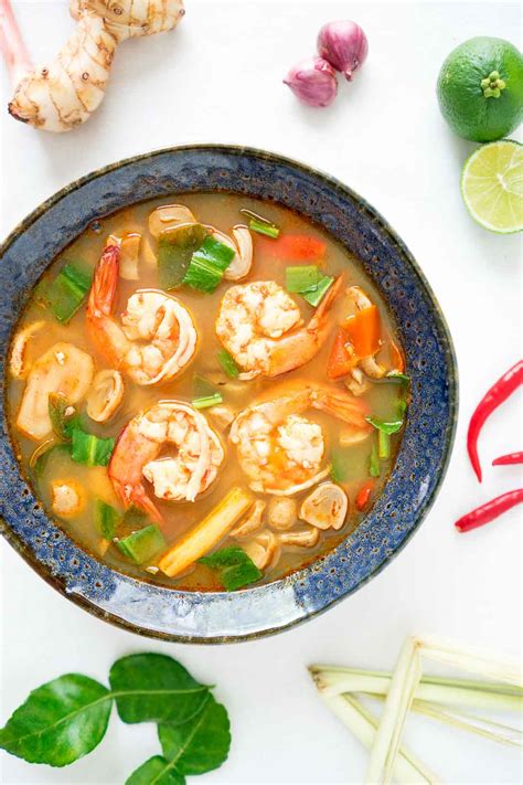 Tom Yum Goong Recipe | Thai Lemongrass Soup | Cooking with Nart