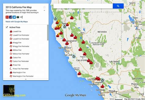 Current California Wildfire Map Etiforum 2018 Blm Maps California ...