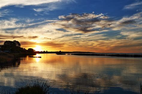 Stunning sunset | Lake Albert, Meningie, South Australia ...