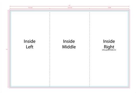 10+ Printable TriFold Templates - DOC, PSD, PDF, EPS, InDesign ...