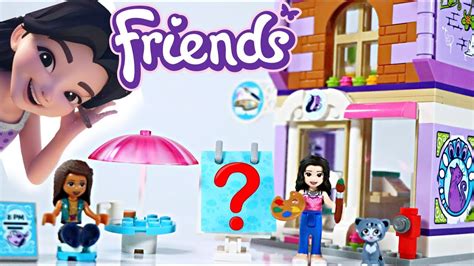 Lego Friends Emma's Art Studio 2019 Building Review 41365 - YouTube