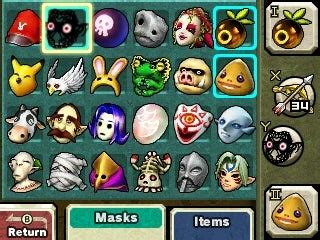 Masks - The Legend of Zelda: Majora's Mask 3D Guide - IGN