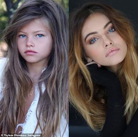 Thylane Blondeau shared incredible throwback of 10 year challenge - Go ...