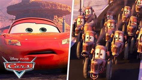 Mater Leads a Tractor Invasion to Radiator Springs | Pixar Cars - YouTube