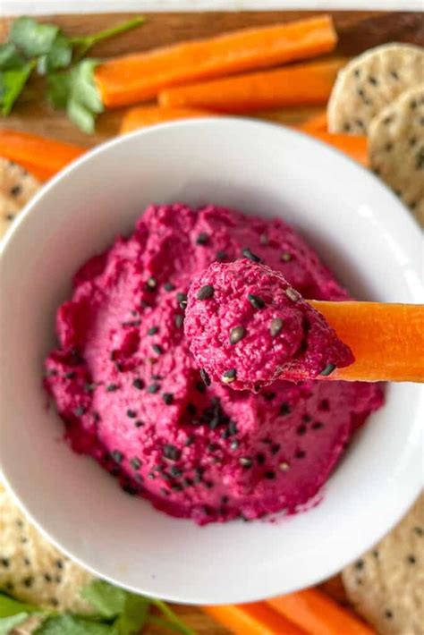 BEETROOT DIP RECIPE (Vegan) • Bites In The Wild