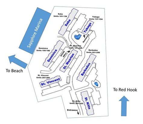 Property Map - Sapphire Village Condos