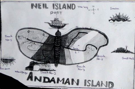 Neil Island map - India Travel Forum | IndiaMike.com