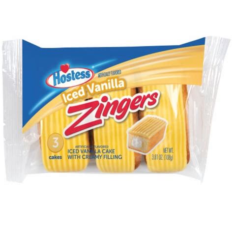 Hostess® Vanilla Zingers, 3.81 oz - Kroger