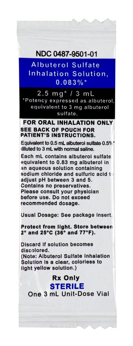 Greater Miami Valley EMS Council - Virtual Drug Bag - Albuterol