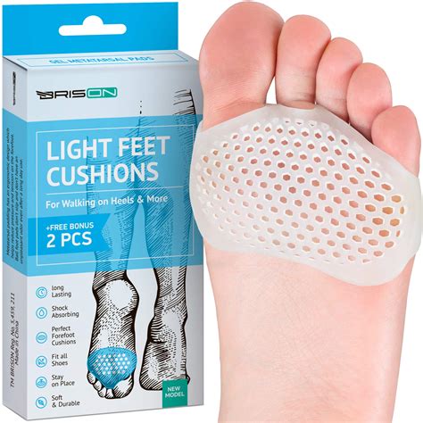 Metatarsal Pads Ball of Foot Cushions - Metatarsal Pads for Women and ...