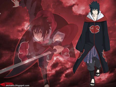 Best Wallpaper: Uchiha Sasuke : Akatsuki Wallpaper HD