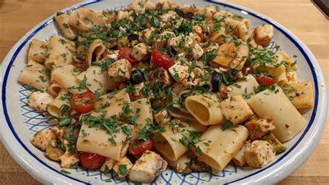 Paccheri with Swordfish, Capers and Olives | Rachael Ray | Recipe ...