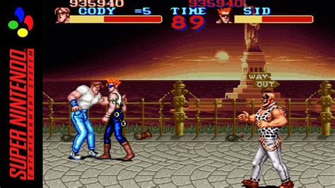 FINAL FIGHT Snes Gameplay #4 - YouTube