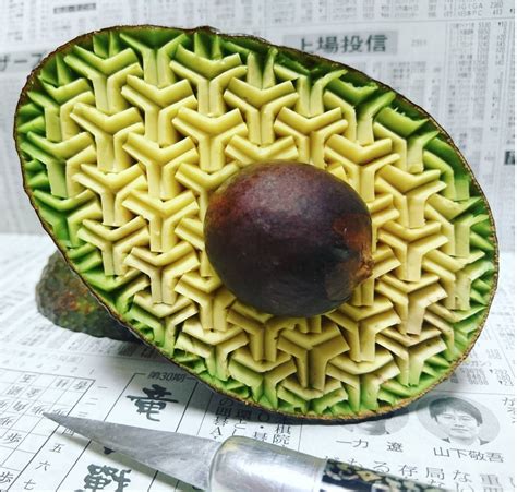 This "Human Laser Cutter" Precisely Models Fruits With Amazing ...