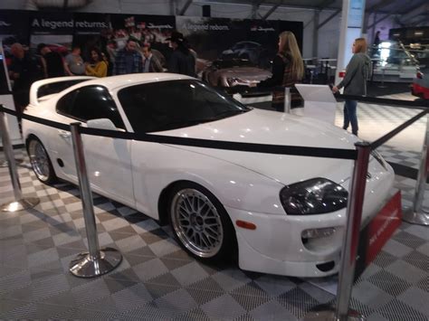 Paul Walker's mk4 Supra at Barrett Jackson Auction/Auto show.(There was ...