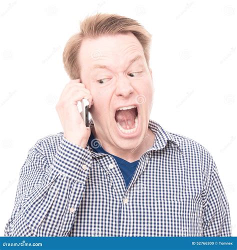 Angry phone call stock photo. Image of frustrated, background - 52766300