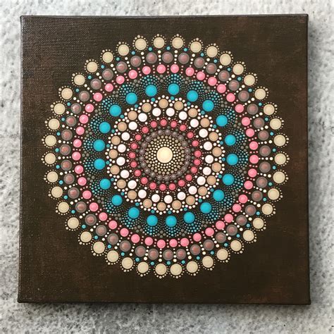 Pin by Vicky Brooker on Dot Painting | Dot art painting, Mandala design ...