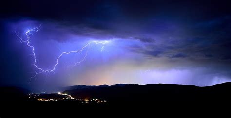 Stormy Night Sky Photograph by Michael Morse