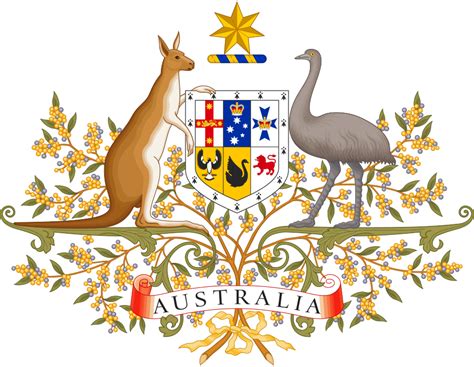 National Emblem / Coat of Arms of Australia | Symbol Hunt