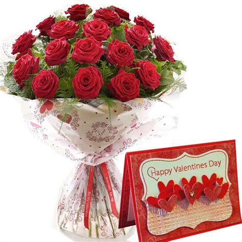 valentine day flowers: Red Roses Bouquet Valentines Day