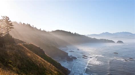 Ecola State Park Sunrise HD Wallpaper