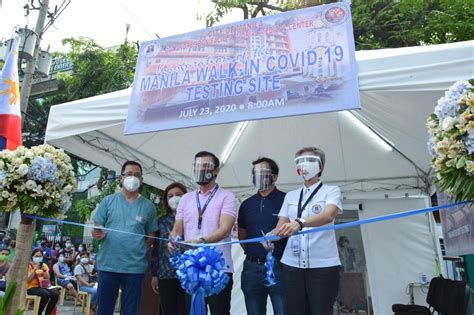 Manila opens 2nd walk-in COVID-19 testing center | Inquirer News