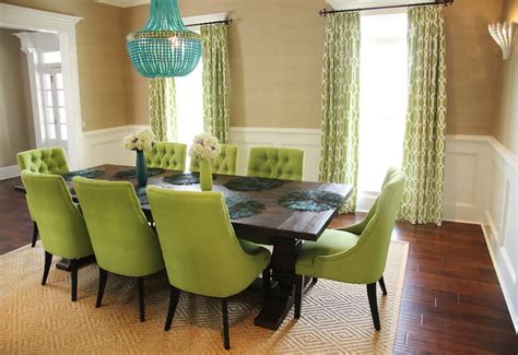 20 Gorgeous Green Dining Room Ideas