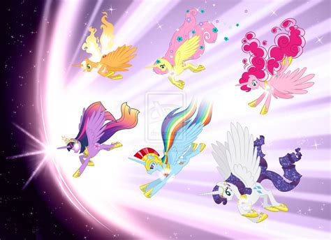 Mane six alicorn pix | My little pony friendship, Little pony, My ...