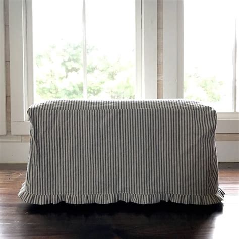 Ottoman Slipcover - Etsy