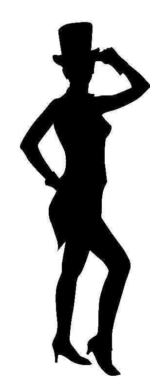 Jazz dancer clipart silhouette free clipart images - Clipartix