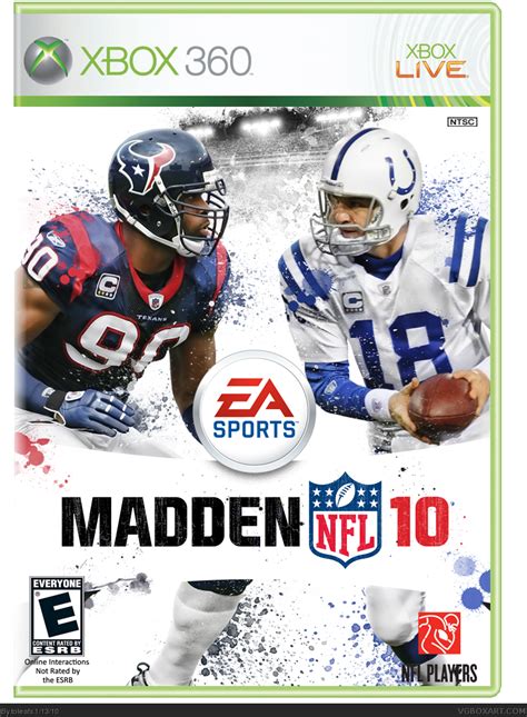 Viewing full size Madden NFL 10 box cover