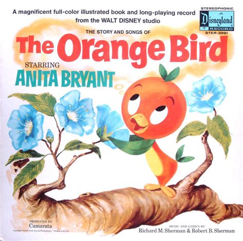 Anita Bryant - The Songs And Stories Of The Orange Bird (1971, Vinyl ...