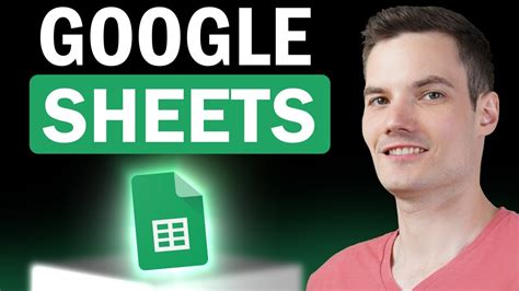 Google Sheets Tutorial for Beginners - YouTube