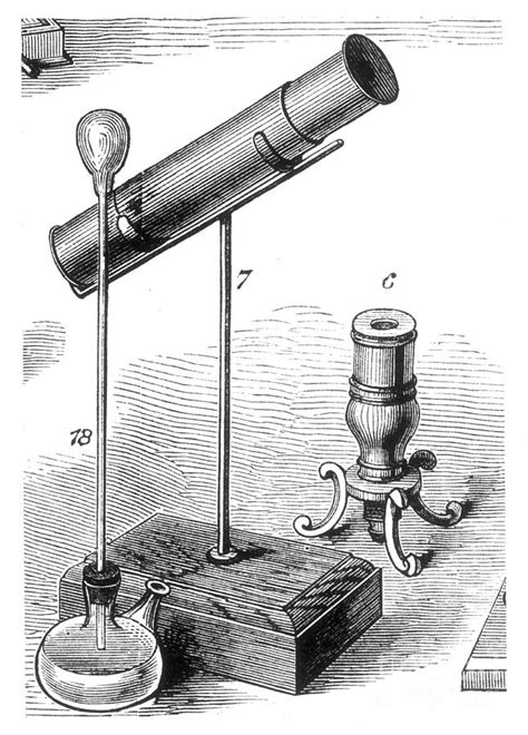 Galileos Microscope Photograph by Granger