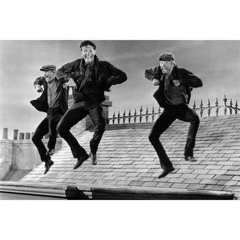 Mary Poppins Dick Van Dyke chimney sweeps Step in Time number 24X36 ...