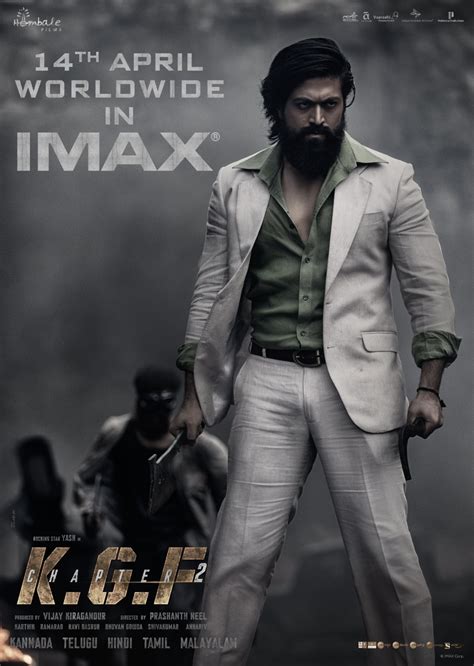 IMAX's KGF Chapter 2 poster has a rugged Rocky in a fierce look ...