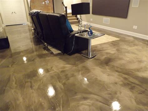 Basement Flooring Options Epoxy Finish - Premier Concrete Coatings