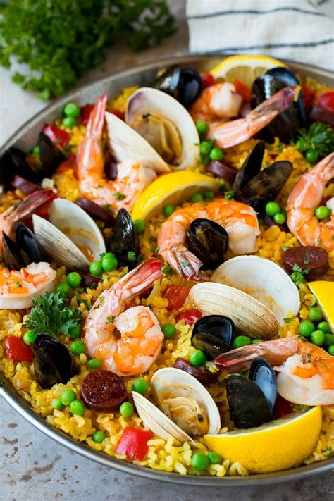 Easy Paella Recipe Seafood | Deporecipe.co