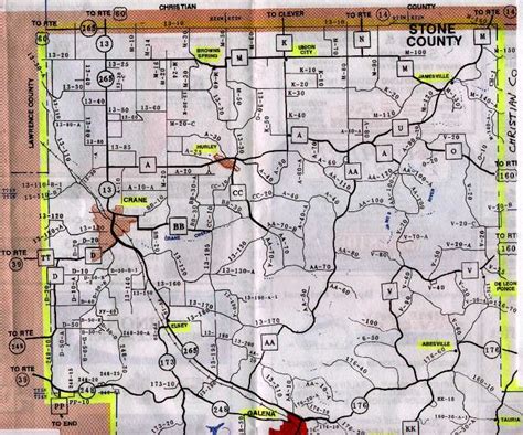 Stone County Missouri Map - Lila Shelba