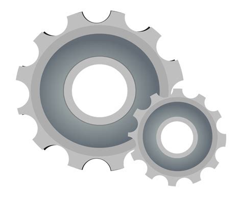 Gear Cartoon Transparent - Clip Art Library