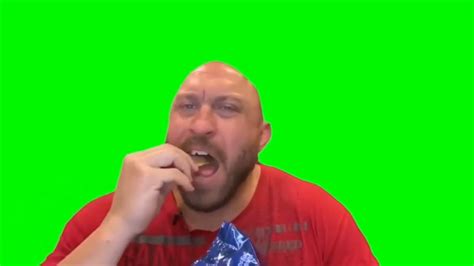 Bald guy eating chips green screen (1 minute loop) - YouTube