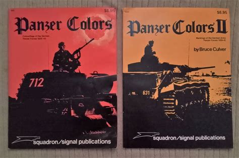 Panzer Colors, Volumes 1 and 2 : Camouflage and Markings of the German ...